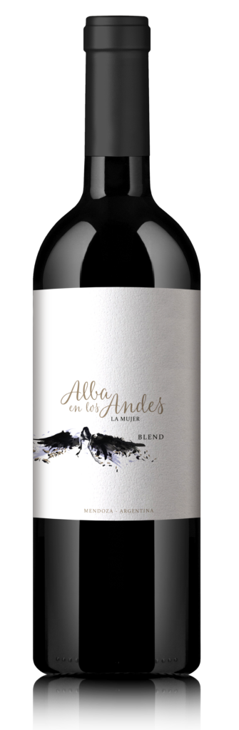 El vino La Mujer es el emblema de Alba en los Andes